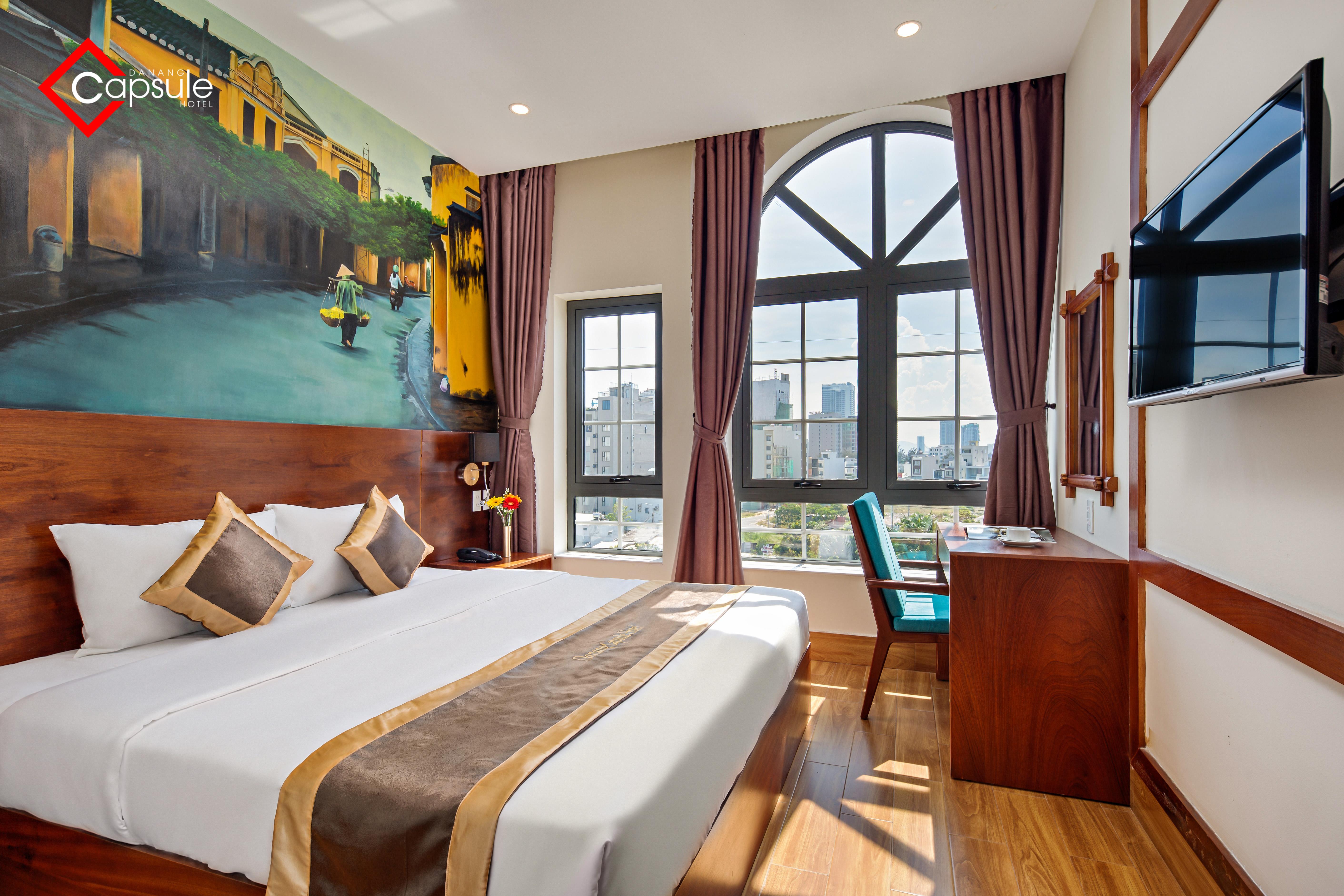 Ancyra Capsule Hotel - Backpackers Paradise & Rooftop Bar Da Nang Exterior foto