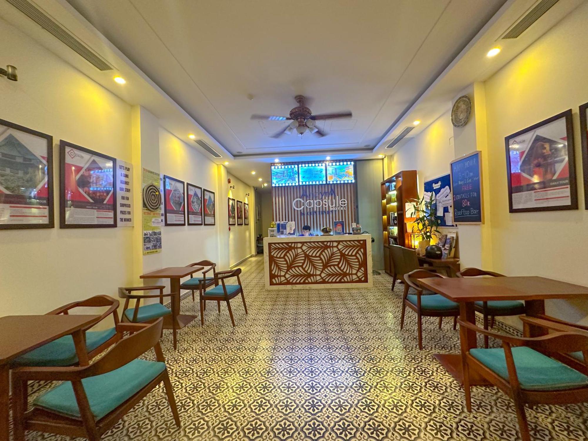 Ancyra Capsule Hotel - Backpackers Paradise & Rooftop Bar Da Nang Exterior foto