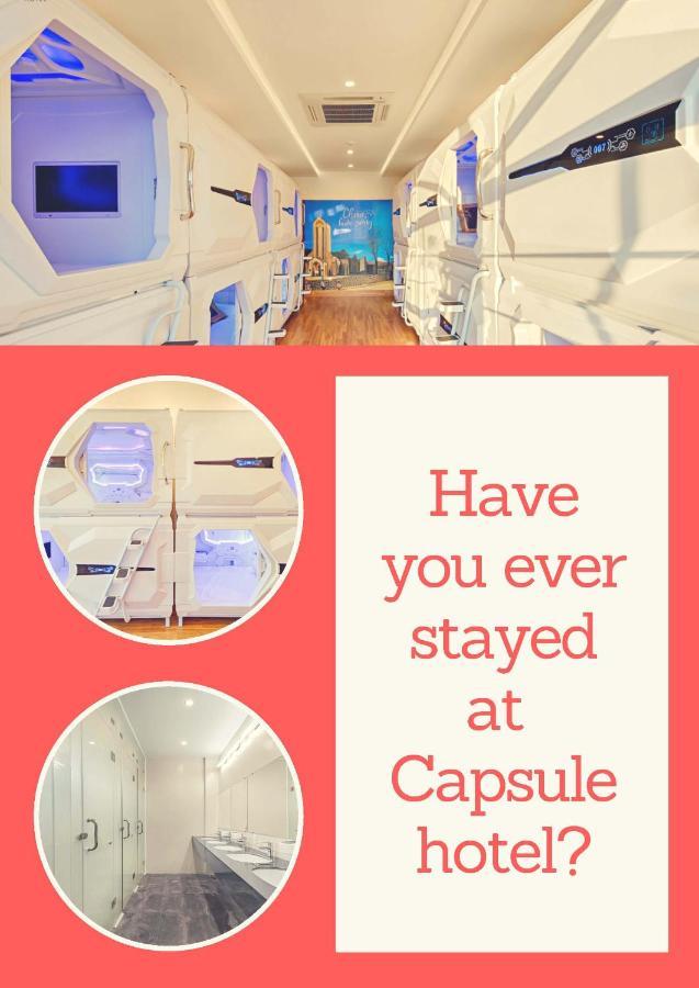 Ancyra Capsule Hotel - Backpackers Paradise & Rooftop Bar Da Nang Exterior foto